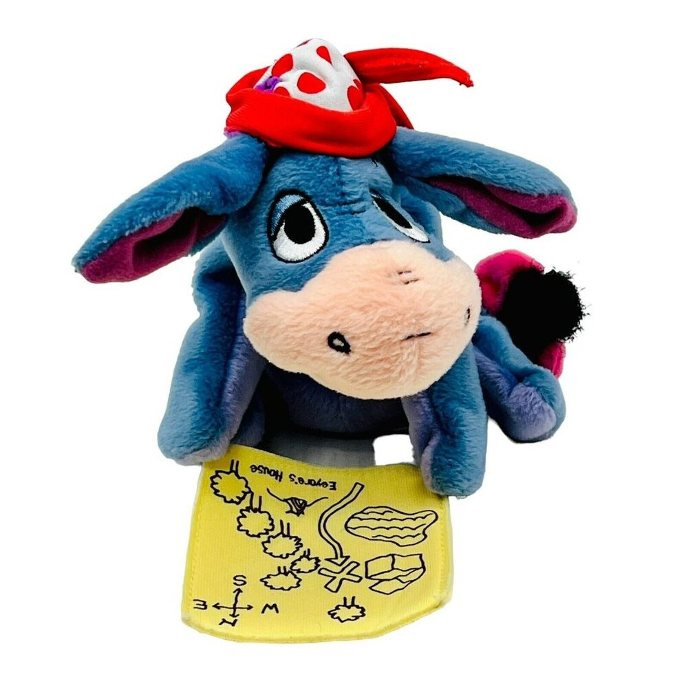 Disney Fortune Findin‎ Eeyore Star Bean Bag Plush Stuffed Animal Mattel Pooh